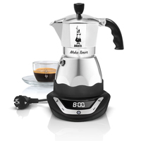 Bialetti Moka Timer 3 Tassen, programmierbarer Espressokocher Bialetti Moka Timer 3 Tassen, programmierbarer Espressokocher