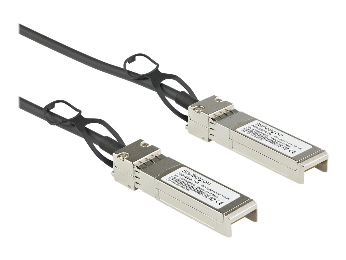 STARTECH.COM Dell EMC DAC-SFP-10G-3M Compatible Cable - 3 m - 10 GbE DACSFP10G3M STARTECH.COM Dell EMC DAC-SFP-10G-3M Compatible Cable - 3 m - 10 GbE DACSFP10G3M