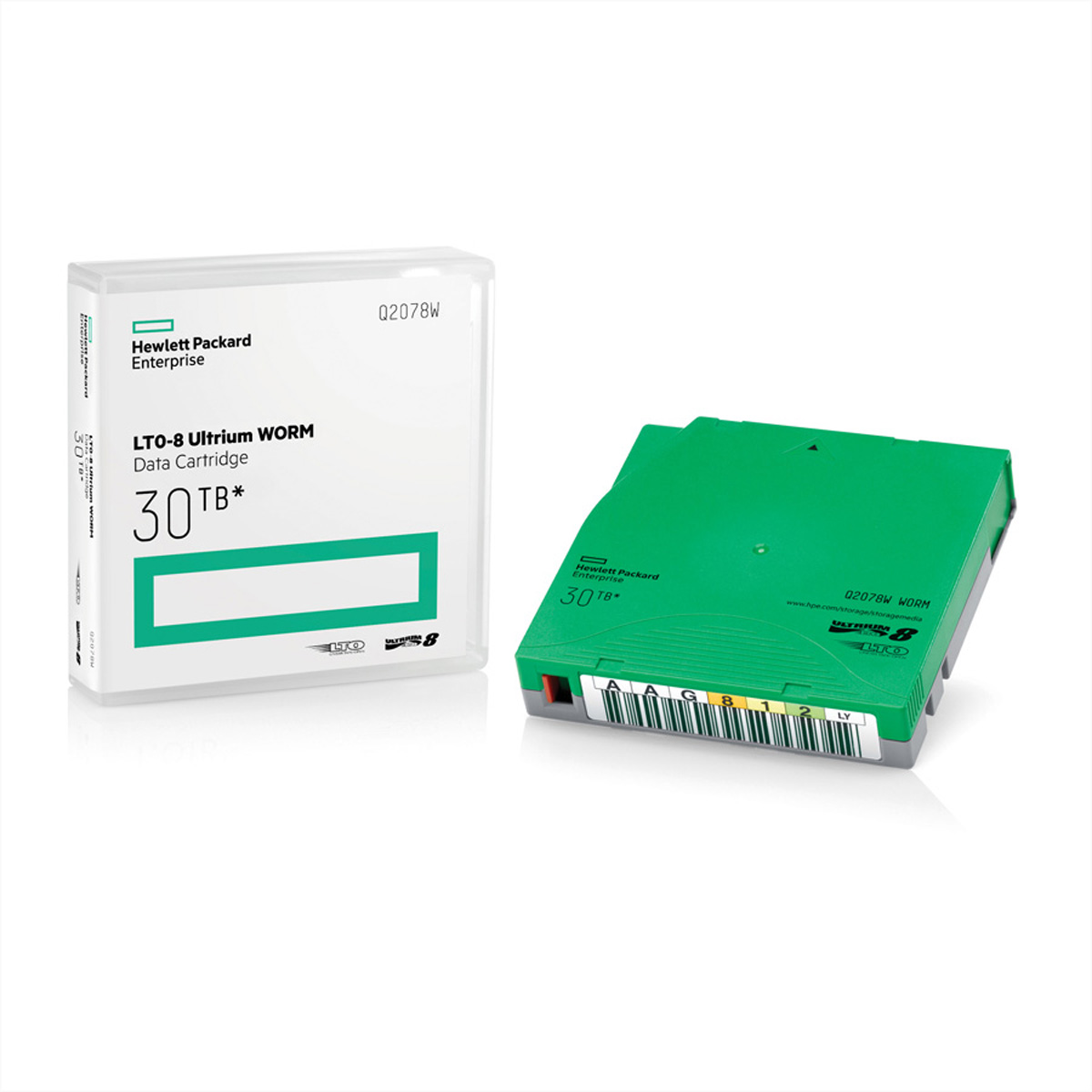 HPE LTO-8 Ultrium  12TB / 30TB RW NO LABEL