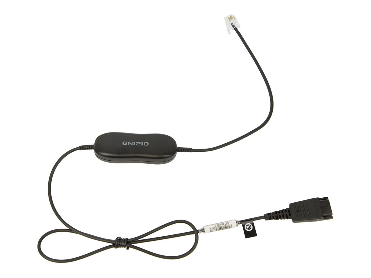 JABRA Anschlusskabel GN1210 QD auf RJ9 gewendelt