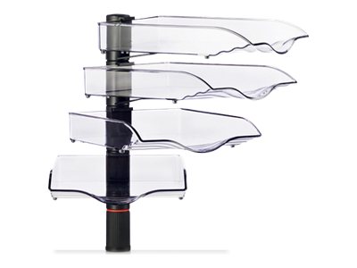 novus Briefablage-Schwenkfluegler CopySwinger anthrazit, 4 Faecher novus Briefablage-Schwenkfluegler CopySwinger anthrazit, 4 Faecher
