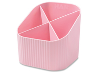 HAN Stiftehalter X-LOOP pastellrosa Kunststoff 4 Fächer 11,1 x 11,1 x 10,5 cm HAN Stiftehalter X-LOOP pastellrosa Kunststoff 4 Fächer 11,1 x 11,1 x 10,5 cm