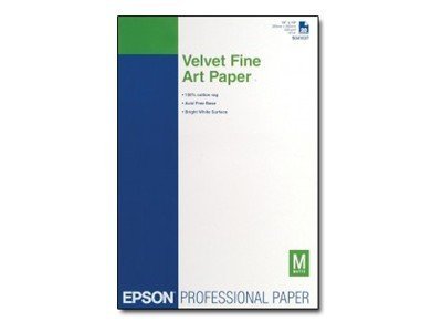 Epson Velvet Fine Art Paper A 3 20 Blatt, 260 g S 041637