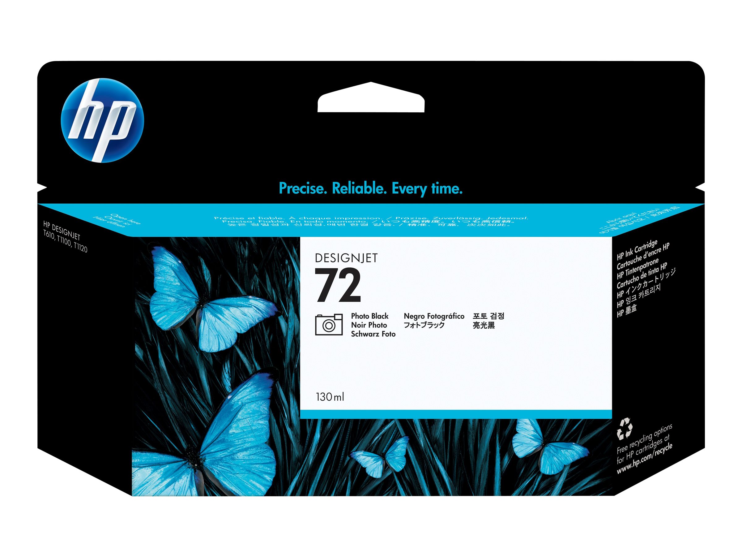 HP 72 (C9370A) Foto schwarz Druckerpatrone