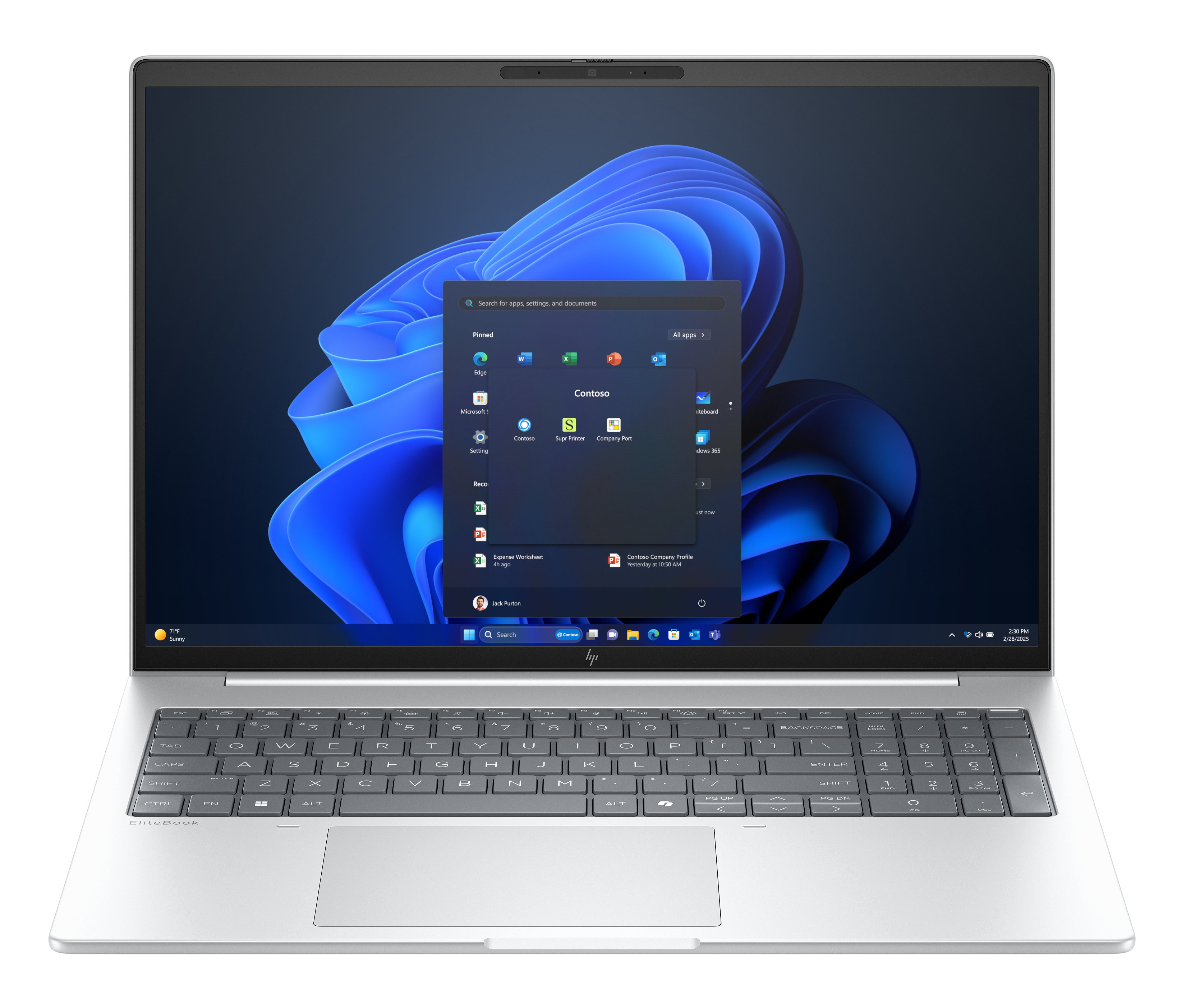 HP EliteBook 8 G1i 16 Zoll Intel Core Ultra 7 255U 32 GB RAM 1 TB SSD