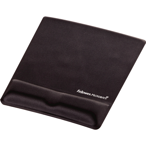 Fellowes Mousepad mit Handgelenkauflage schwarz