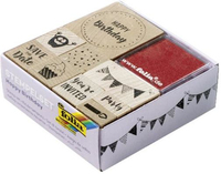 folia MotivstempelSet HAPPY BIRTHDAY, 1 Set