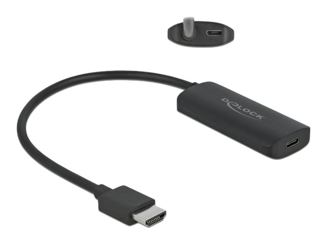 Delock Adapter HDMI-A Stecker zu USB Type-C Buchse (DP Alt Mode) 4K 60 Delock Adapter HDMI-A Stecker zu USB Type-C Buchse (DP Alt Mode) 4K 60