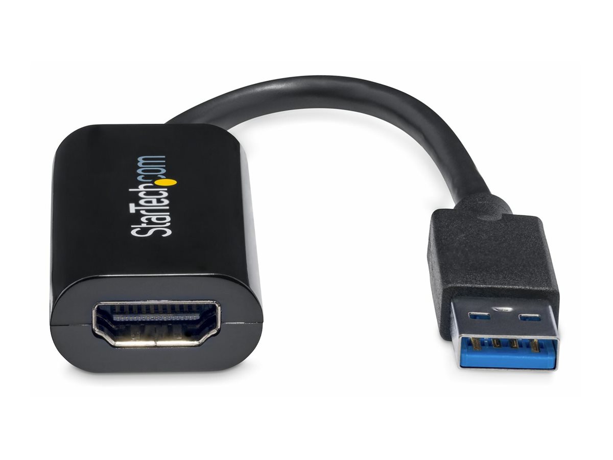 STARTECH.COM Slim USB 3.0 to HDMI External Video Card Multi Monitor Adapter 1920x1200 / 1080p