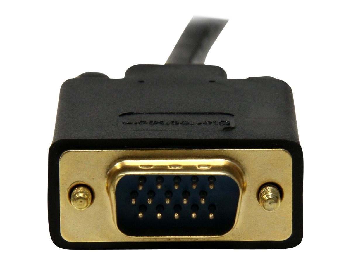 STARTECH.COM 6 ft DisplayPort to VGA Adapter Converter Cable DP to VGA 1920x1200 - Black STARTECH.COM 6 ft DisplayPort to VGA Adapter Converter Cable DP to VGA 1920x1200 - Black