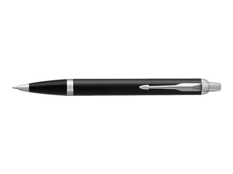 PARKER Kugelschreiber IM Black Lacquer schwarz hochglaenzend, Schreibfarbe: blau, 1 St.