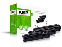KMP H-T215VX cyan, magenta, gelb Toner kompatibel zu HP 201X (CF253XM), 3er-Set KMP H-T215VX cyan, magenta, gelb Toner kompatibel zu HP 201X (CF253XM), 3er-Set