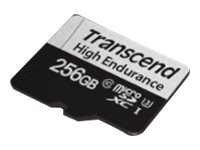 CARD microSD Card 256GB Transcend SDXC USD350V wadapter