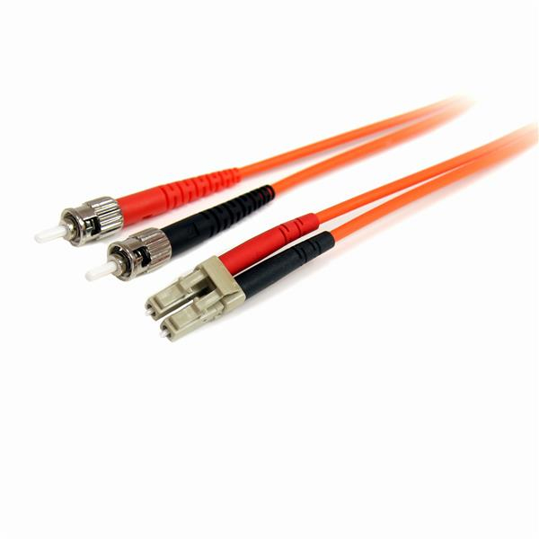 STARTECH.COM 2m Duplex MM Fiber Optic Cable LC-ST