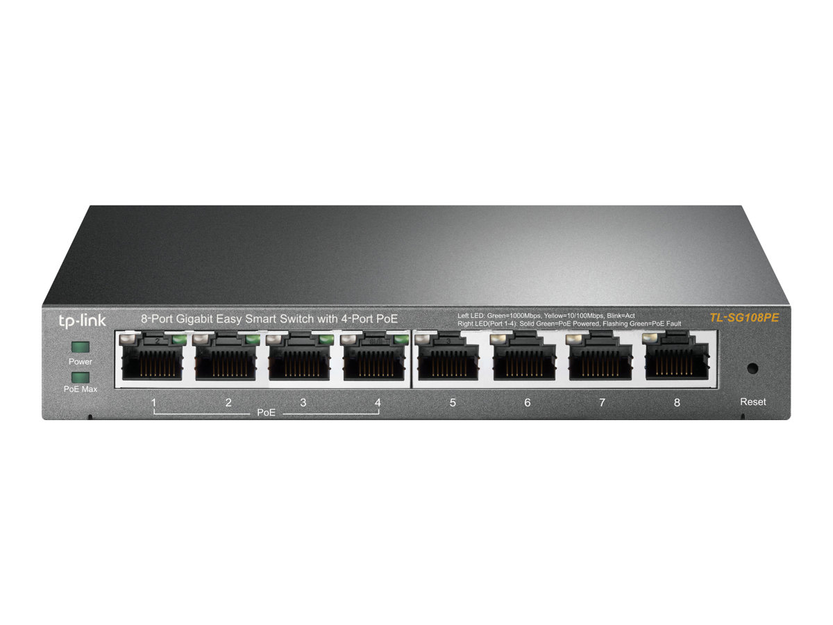 TP-LINK TL-SG108PE SMART SWITCH