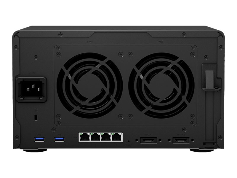 SYNOLOGY DS1621+ NAS AMD V1500B quad-core 2.2 GHz 4GB DDR4 3xUSB 3.2 Gen 1 2xeSATA