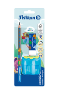 Pelikan Combino Schreiblern- Bleistift-Set B blau mit Tiermotiv, 1 Set Pelikan Combino Schreiblern- Bleistift-Set B blau mit Tiermotiv, 1 Set