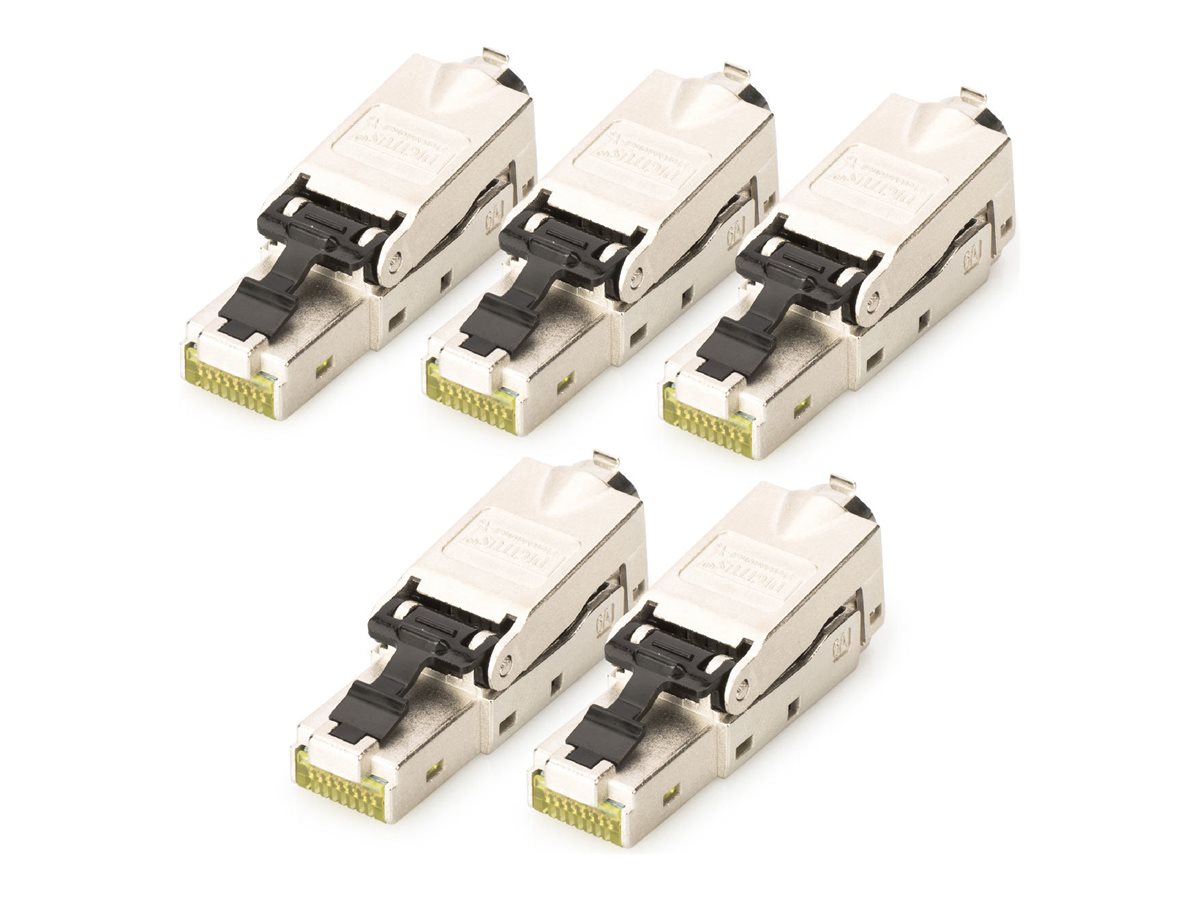 DIGITUS CAT 6A Feldstecker, Staubschutzkappe, 5 Stk.