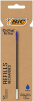 BIC Cristal Re'New Kugelschreiberminen M blau, 3 St. BIC Cristal Re'New Kugelschreiberminen M blau, 3 St.