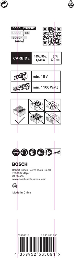 Bosch Expert Hollow Brick S 2243 HM