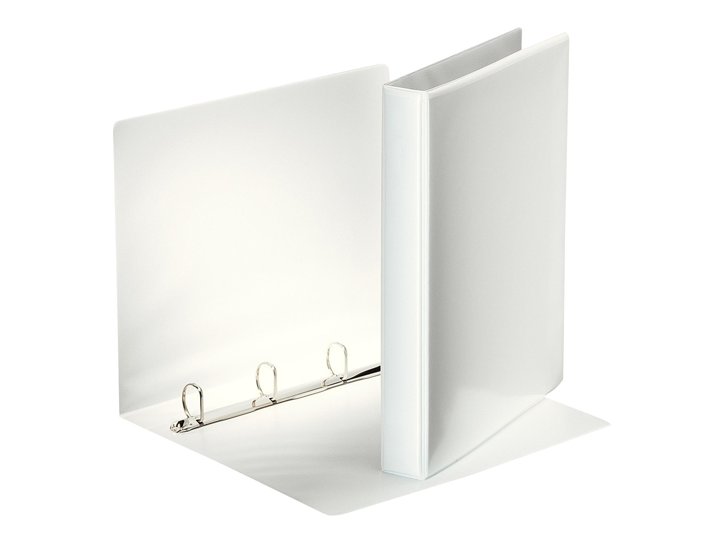 10 Esselte PrÃ¤sentationsringbÃ¼cher 4-Ringe weiÃ 4,4 cm DIN A4