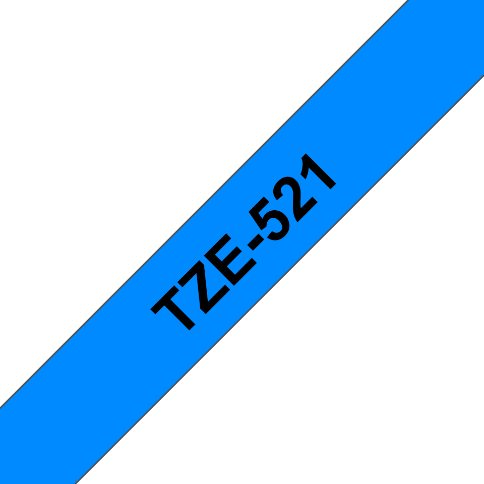TZE521 BROTHER PT Schriftband 9mm blau