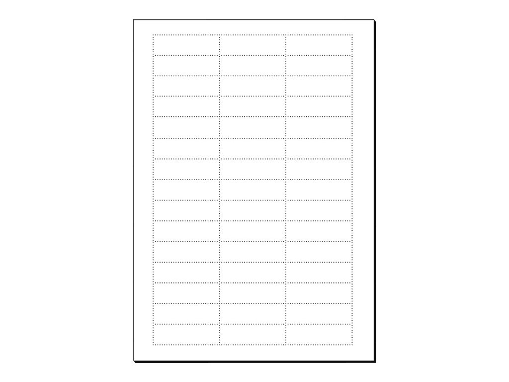 SIGEL Beschriftungsschilder für Hängeregister weiß, 180 St