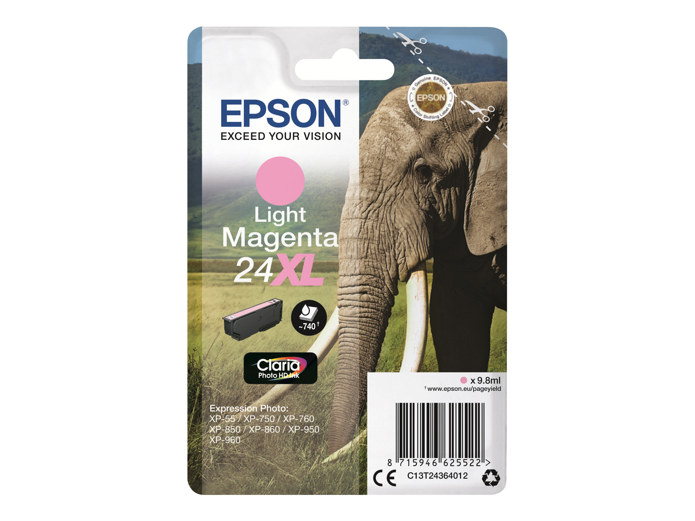 C13T24364012 EPSON XP Tinte light mag HC