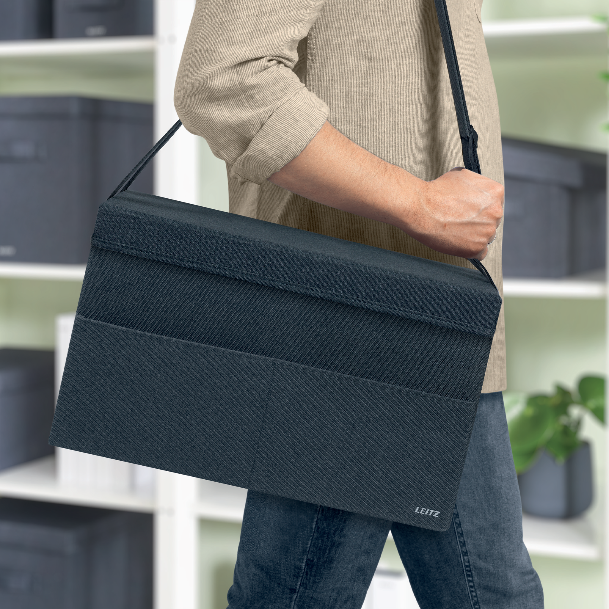 Esselte Leitz Desk Sharing Tasche Deckel grau