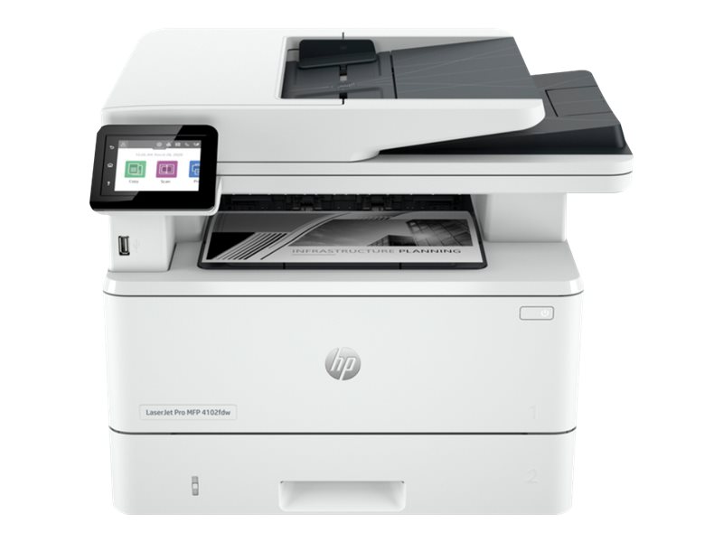 HP LaserJet Pro MFP 4102fdw 4 in 1 Laser-Multifunktionsdrucker weià HP LaserJet Pro MFP 4102fdw 4 in 1 Laser-Multifunktionsdrucker weiÃ