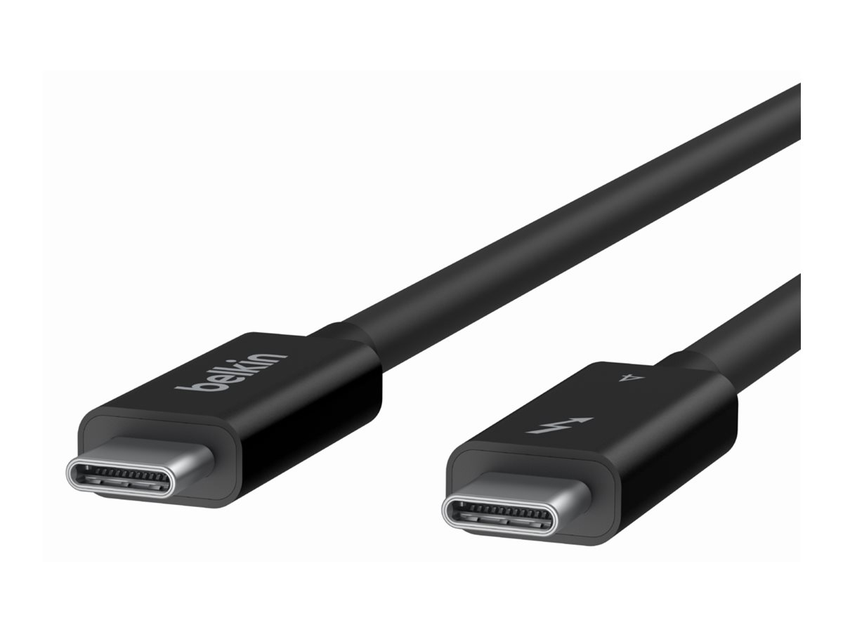 Thunderbolt 4 Kabel USB-C/USB-C 40 Gbit/s 100W 2m Black