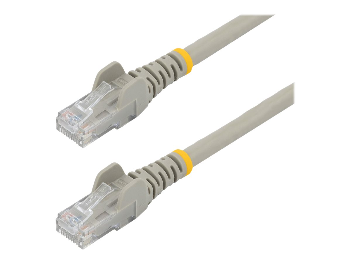 STARTECH.COM 50cm Gray Snagless Cat6 Patch Cable STARTECH.COM 50cm Gray Snagless Cat6 Patch Cable