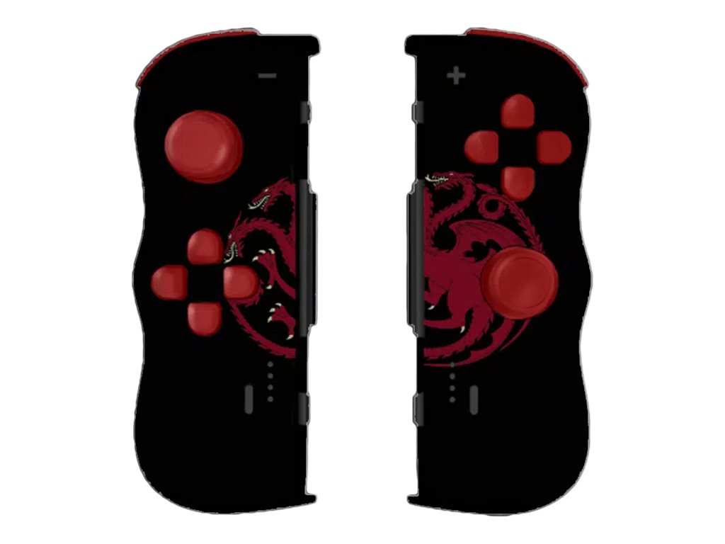 LEXIP X GAME OF THRONES Black Lights Twinpads Controller Black