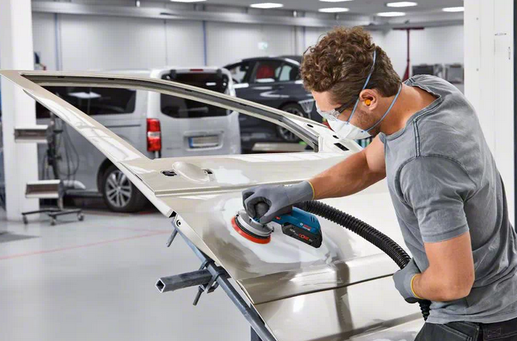 BOSCH Professional GEX 18V125 AkkuExzenterschleifer 18,0 V, ohne Akku