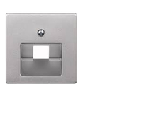 Merten Zentralplatte 298360 UAE-Einsatz 1f. aluminium Merten Zentralplatte 298360 UAE-Einsatz 1f. aluminium
