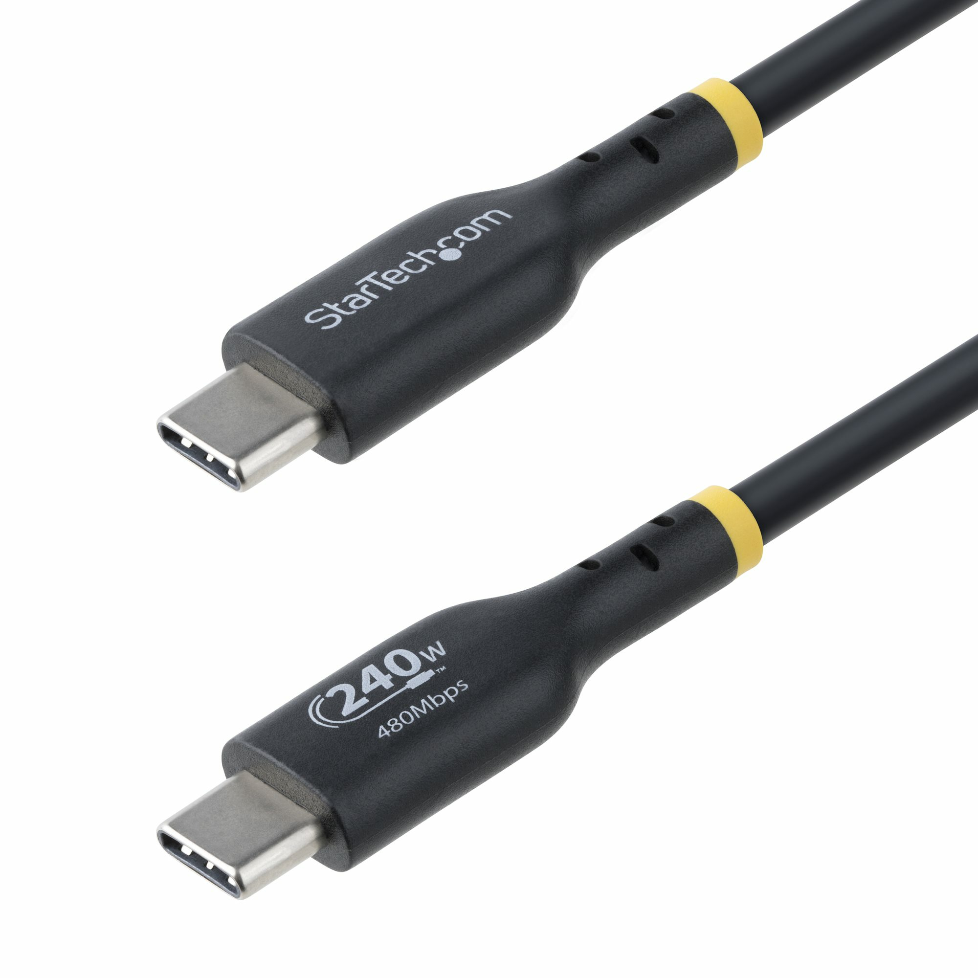 STARTECHCOM 3meter USBC Ladekabel USBIF zertifiziert USB C Schnellladekabel 240W PD EPR USB C 20 LaptopLadekabel