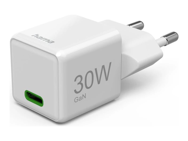 hama GaNLadeadapter weiss, 30 Watt