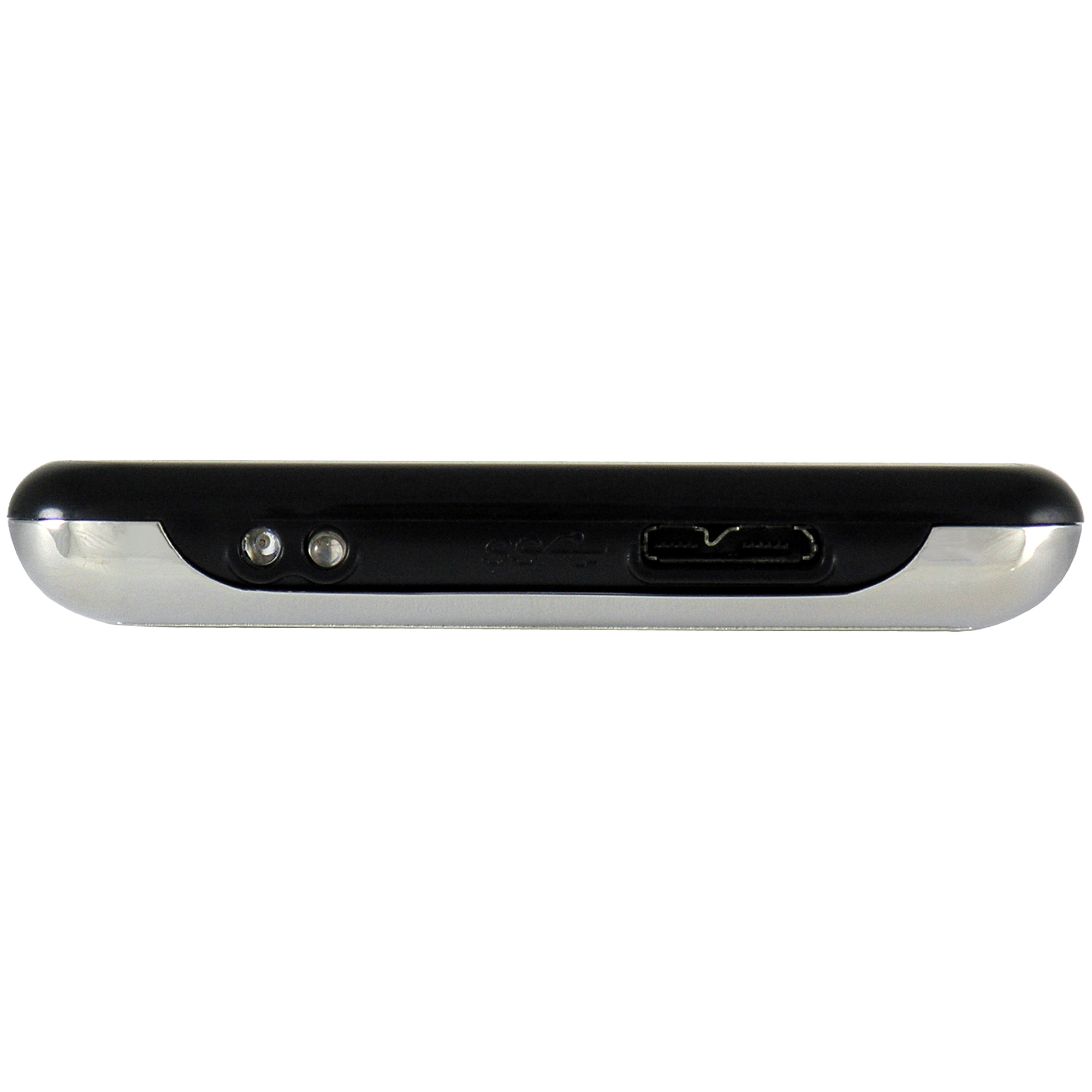 6cm SATA USB3 LCPower Alu black