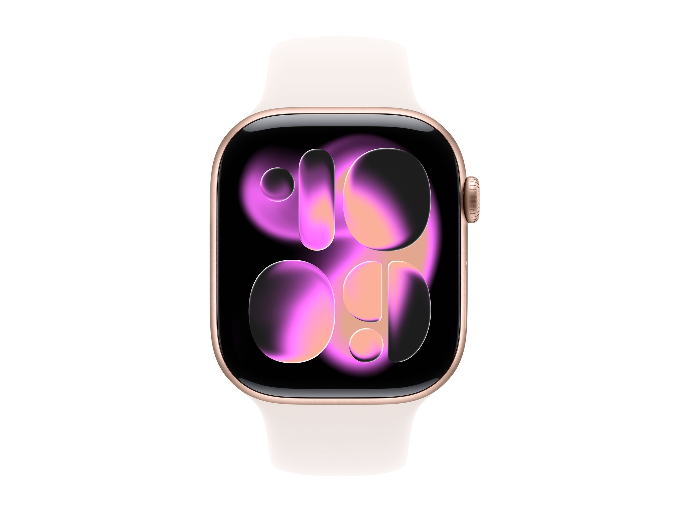 APPLE Watch Series 11 GPS + Cellular 46mm Rose Gold Aluminium Case with Light Blush Sport Band - M/L APPLE Watch Series 11 GPS + Cellular 46mm Rose Gold Aluminium Case with Light Blush Sport Band - M/L