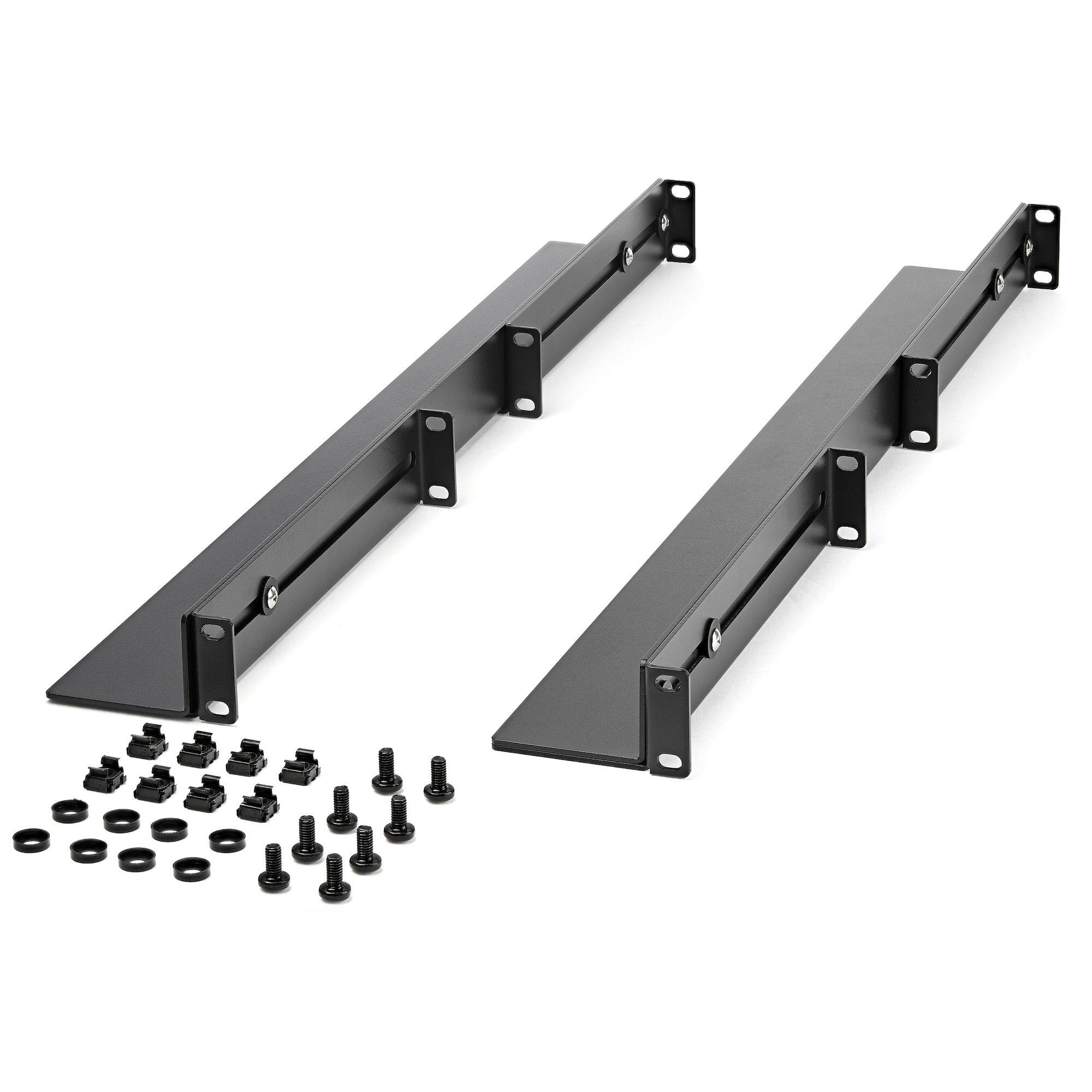 StarTech.com 1HE 19 Zoll Server Rack Schienen einstellbar UNIRAILS1UB