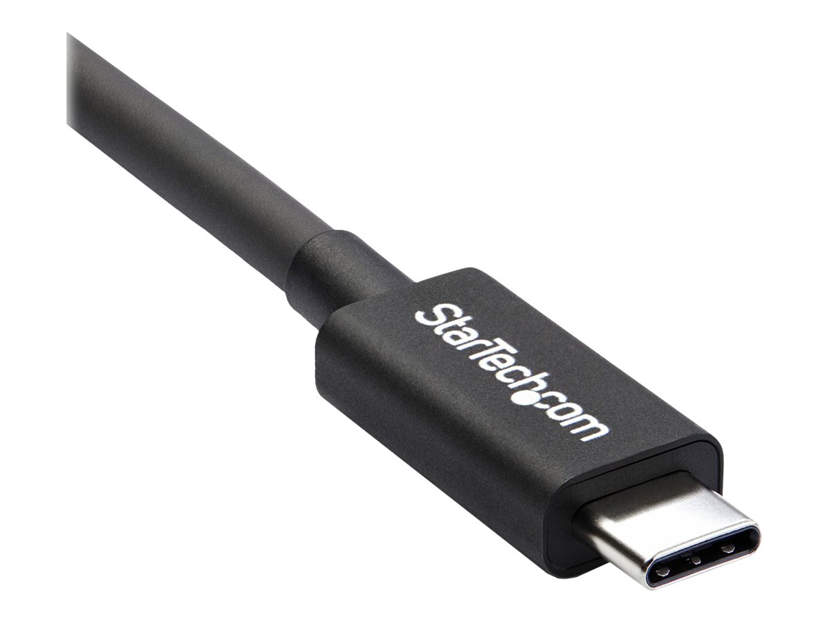 STARTECH.COM 2m Thunderbolt 3 20Gbps USB-C Cable Thunderbolt USB and DisplayPort Compatible