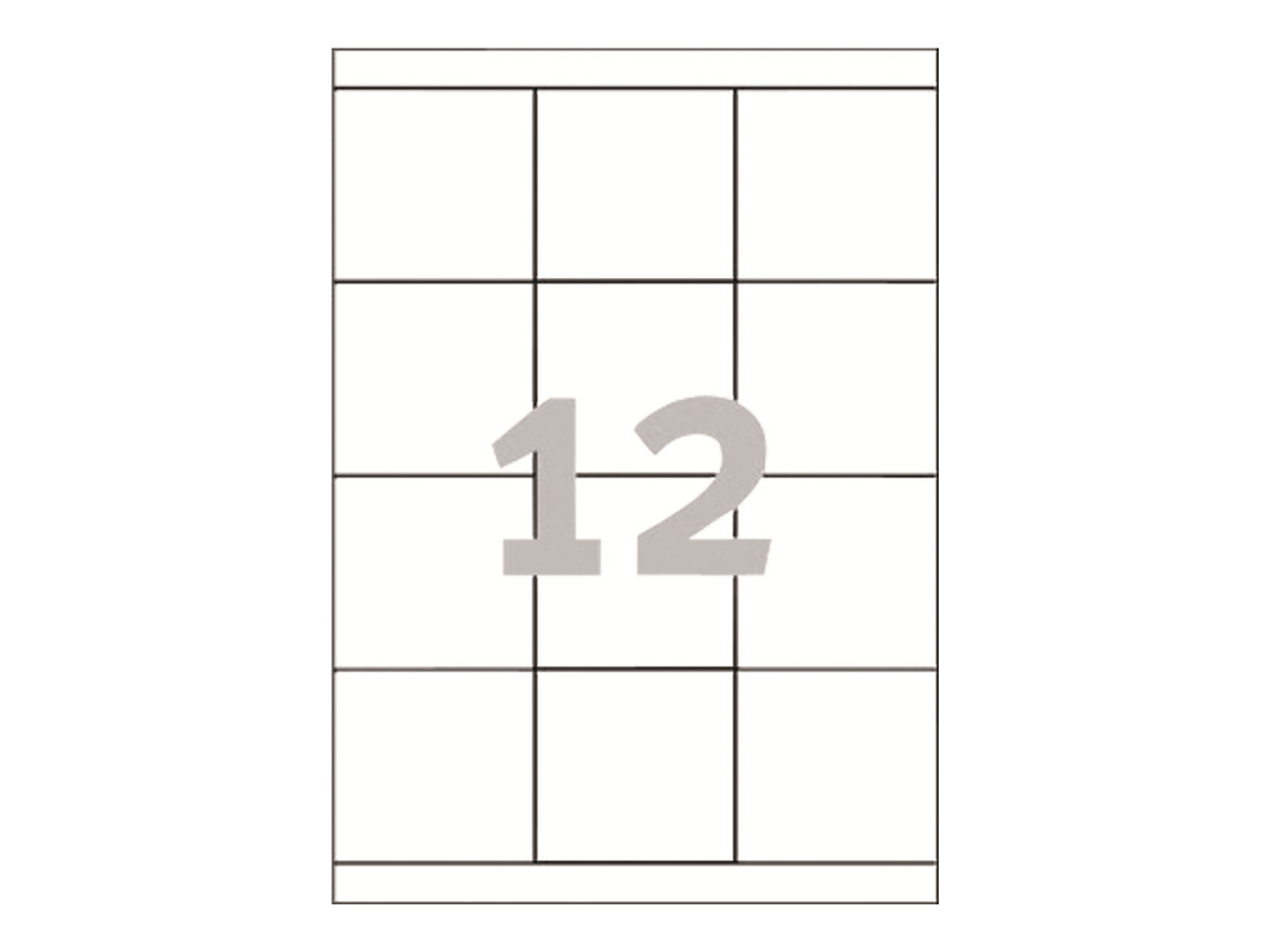 1.200 AVERY Zweckform Etiketten 3661 weiss 70,0 x 67,7 mm 1.200 AVERY Zweckform Etiketten 3661 weiss 70,0 x 67,7 mm