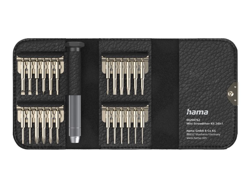 hama Schraubendreher-Set 24in1 00200762 24-teilig
