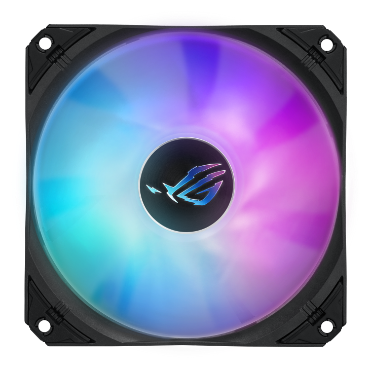 ASUS ROG Strix LC III 240 ARGB allinone CPU liquid cooler with 360 rotatable water block Premium ROG ARGB fans