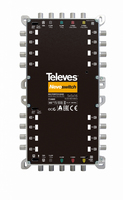 TELEVES Deutschland Guss-Multischalter NEVO MS516NCQ 5 in 16 mit NT quadtauglich kas TELEVES Deutschland Guss-Multischalter NEVO MS516NCQ 5 in 16 mit NT quadtauglich kas