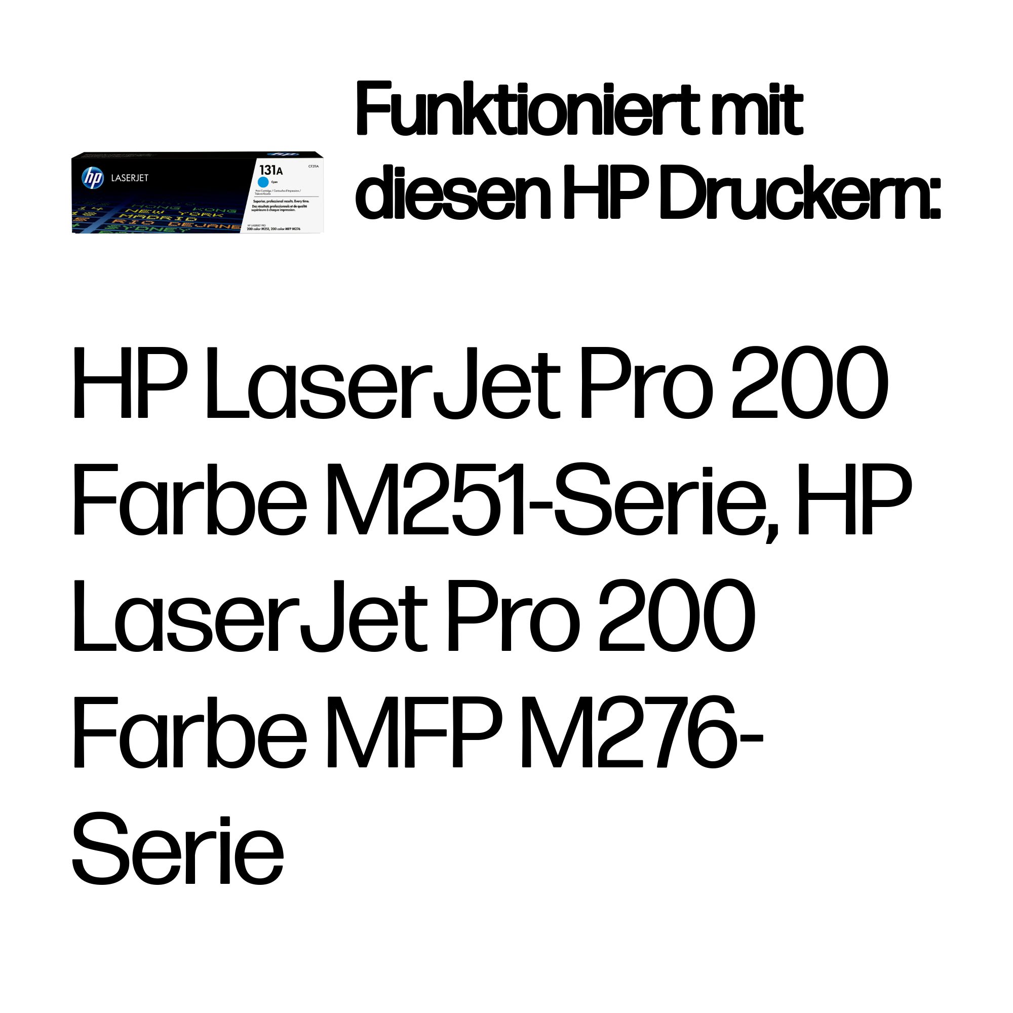 HP 131A CF211A cyan Tonerkartusche