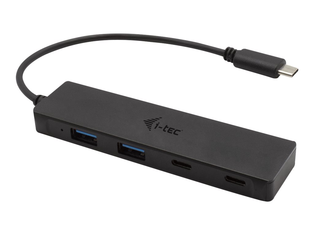 I-TEC USB-C Metal HUB 2xUSB 3.0 2xUSB-C 5Gbps ohne netzteil ideal fuer Notebook Ultrabook Tablet PC I-TEC USB-C Metal HUB 2xUSB 3.0 2xUSB-C 5Gbps ohne netzteil ideal fuer Notebook Ultrabook Tablet PC