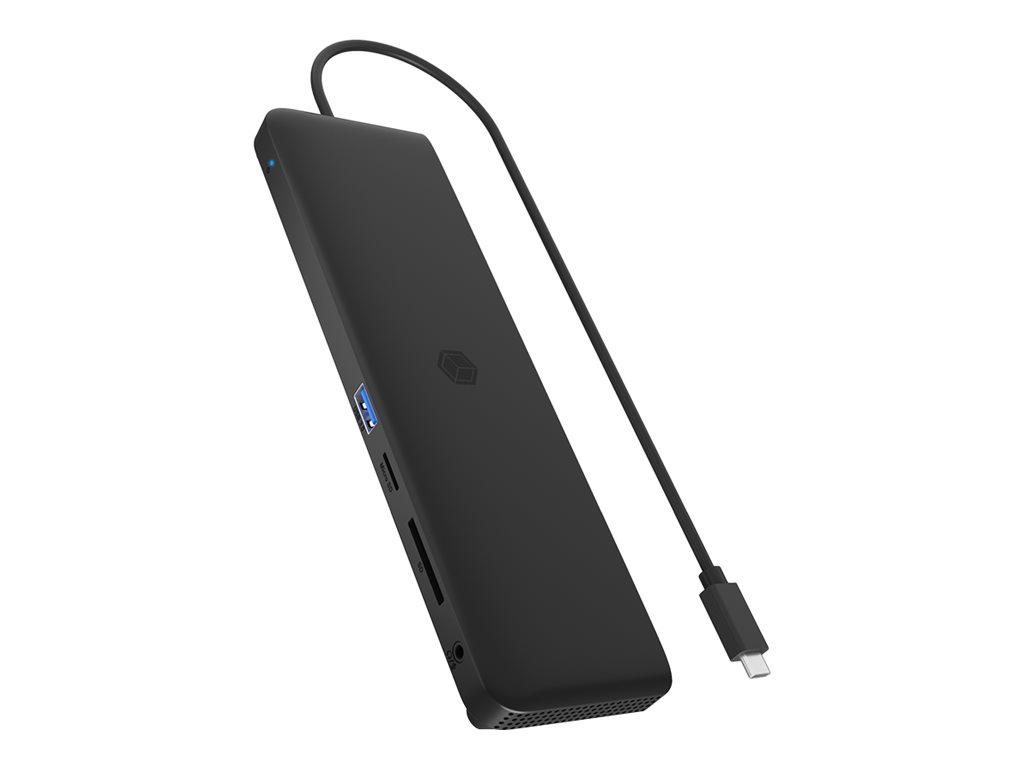 Dockingstation IcyBox USB Type-C mit dreifach Videoausgabe retail