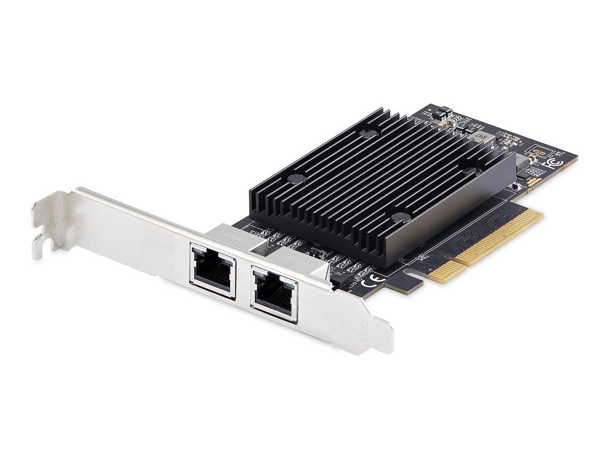 STARTECHCOM 2Port PCIe 10Gb Ethernet Netzwerkkarte Windows und Linux BCM57416 Chipset 10GBASET NIC Karte TAA