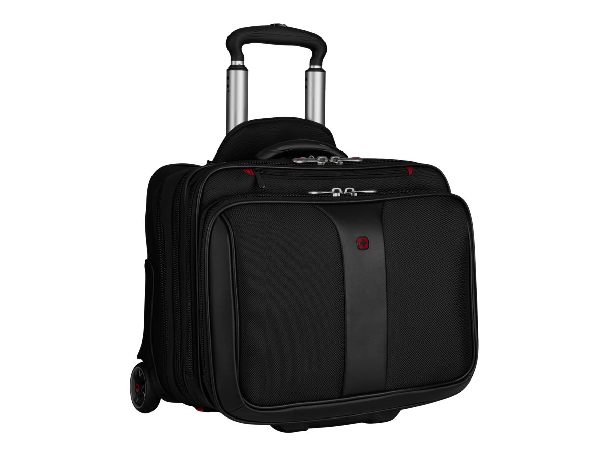 Wenger Patriot 2-teiliges Business-Set mit Comp-U-Roller - schwarz